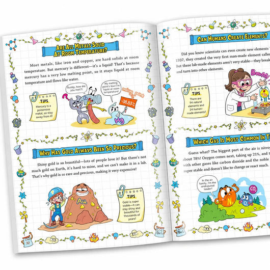 My First Chemistry Adventure: A Fun Comic Guide for Kids