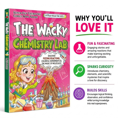 My First Chemistry Adventure: A Fun Comic Guide for Kids