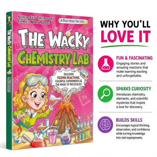 My First Chemistry Adventure: A Fun Comic Guide for Kids